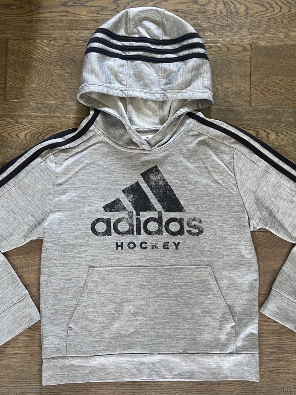 LIKE NEW: Adidas Hockey Hoodie - Size Youth Medium
